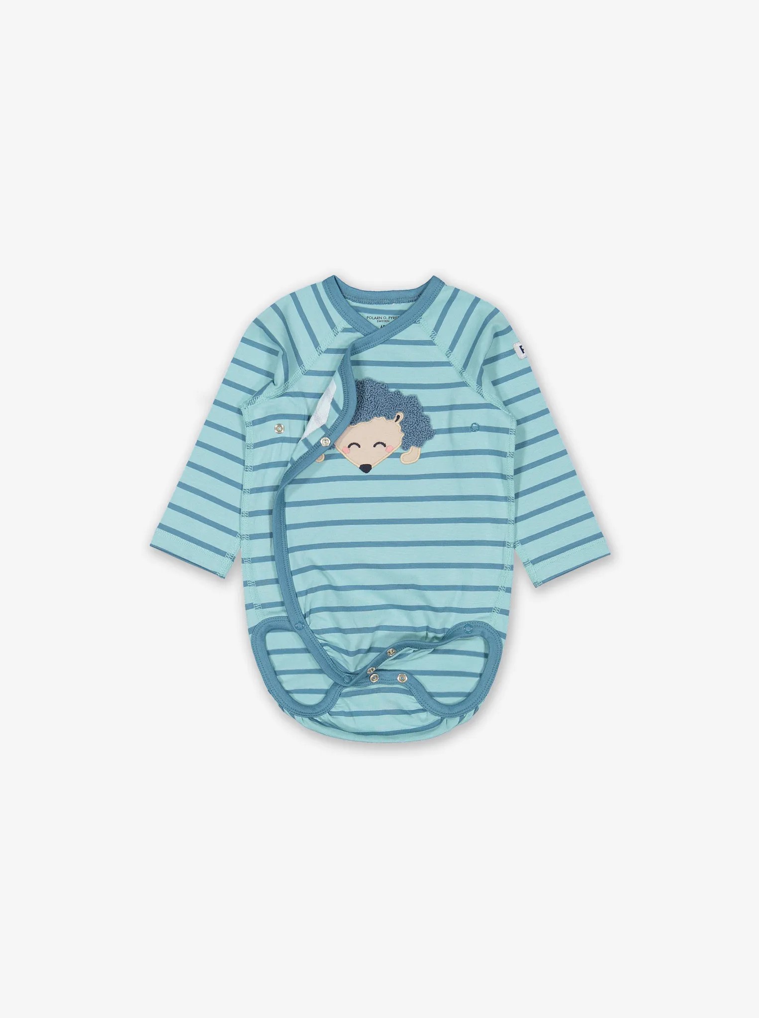 Hedgehog Wraparound Baby Bodysuit