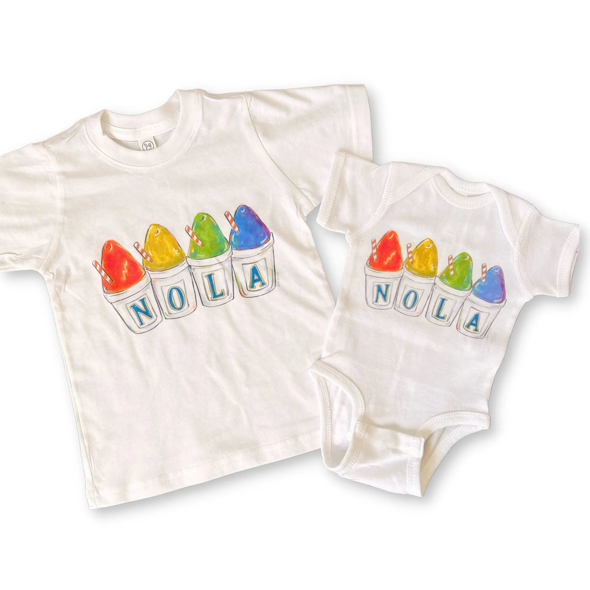 NOLA Sno-Balls Onesie
